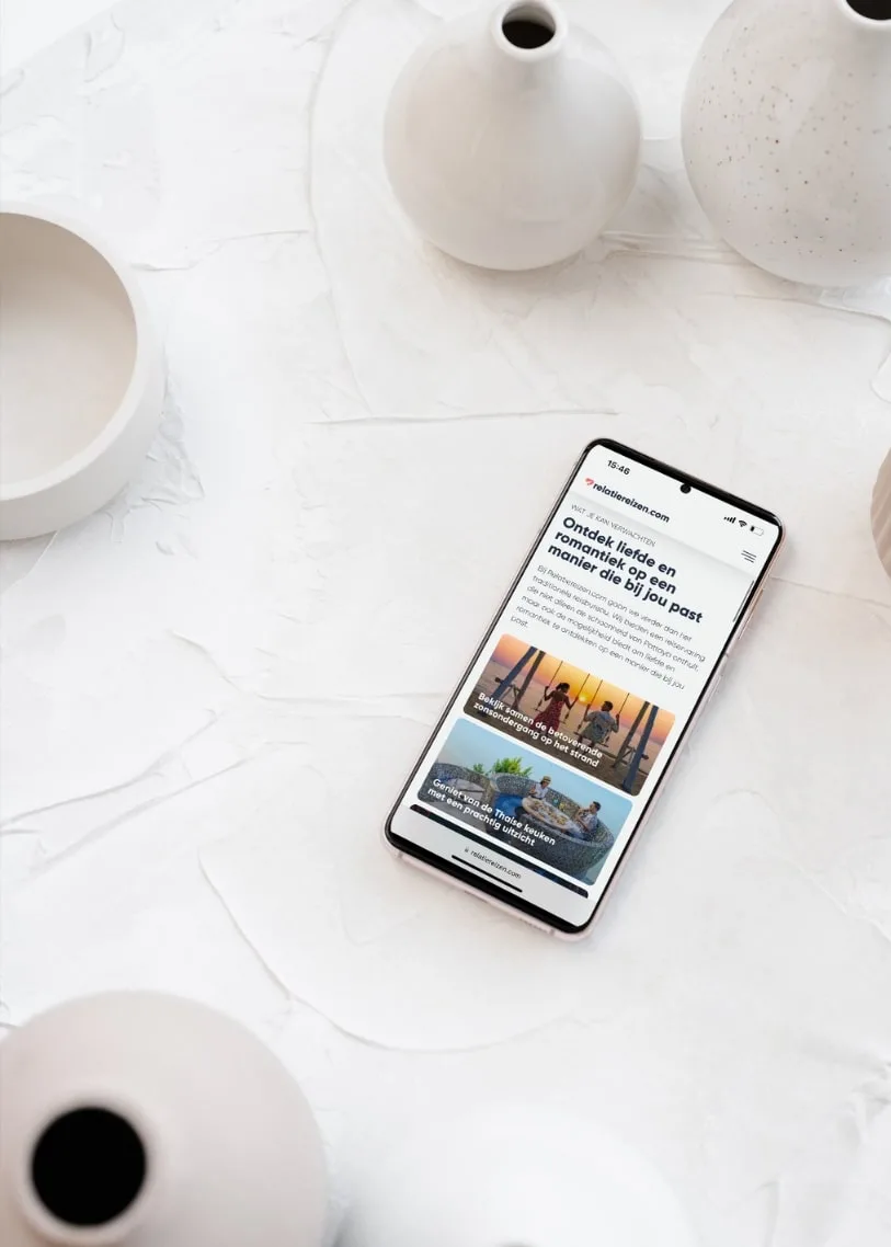 Geoptimaliseerde website voor betere gebruikerservaring en hogere conversie